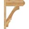 Ekena Millwork Balboa Rough Sawn Craftsman Outlooker, Western Red Cedar, 8"W x 22"D x 30"H OUT08X22X30BOA04RWR - alternate 2